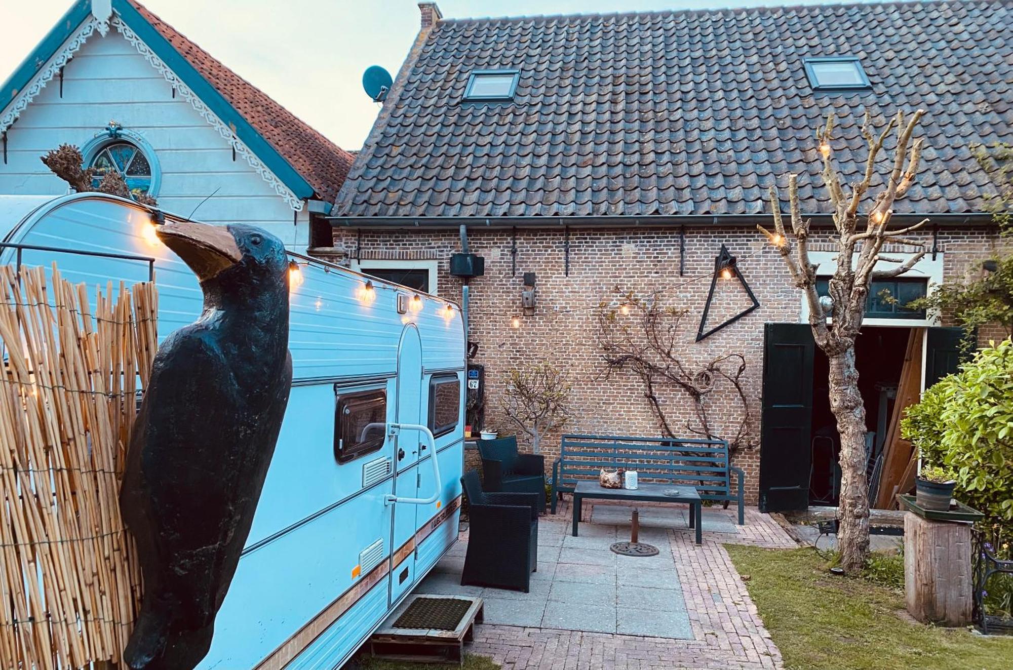Caravan Stadstuin Goedereede Let Op De Badkamer Moet Met Andere Gasten Gedeeld Worden Exteriör bild
